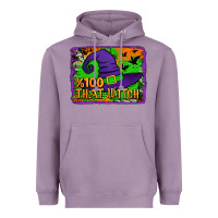 Lavender Witch's Hat 100 That Witch Heavyweight Hoodie - Jasminsmagicworld