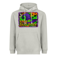 Moon Dust Witch's Hat 100 That Witch Heavyweight Hoodie - Jasminsmagicworld