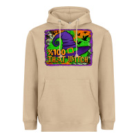 Mushroom Witch's Hat 100 That Witch Heavyweight Hoodie - Jasminsmagicworld