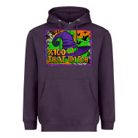Plum Witch's Hat 100 That Witch Heavyweight Hoodie - Jasminsmagicworld