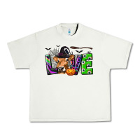 Pistachio Love Halloween Cow Urban Heavy Tee - texasbilliewilder