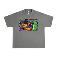 Tornado Love Halloween Cow Urban Heavy Tee - texasbilliewilder