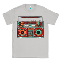 Moon Dust Boombox Classic Tee - FaDigitalArtStudio