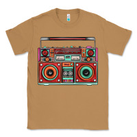 Toasted Coconut Boombox Classic Tee - FaDigitalArtStudio