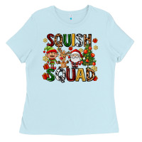 Baby Blue squish squad Ladies Tee - AdoDesignShop
