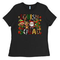 Black squish squad Ladies Tee - AdoDesignShop