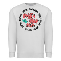 Dove Grey girls trip Premium Sweatshirt - MaliasSmallBusiness