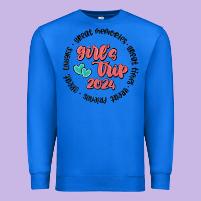 Girls Trip Premium Sweatshirt Designed By Maliassmallbusiness