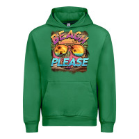 Emerald becach please Urban Hoodie - BarkalooDesign