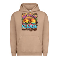 Pigment Burro becach please Urban Hoodie - BarkalooDesign