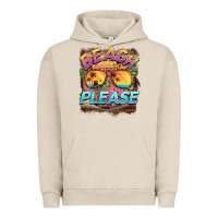 Pigment French Oak becach please Urban Hoodie - BarkalooDesign