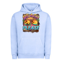 Pigment Grape Ice becach please Urban Hoodie - BarkalooDesign