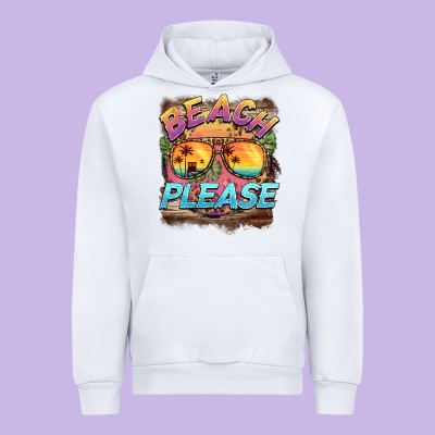 Becach Please Urban Hoodie Designed By Barkaloodesign