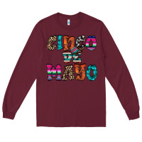 Burgundy cinco de mayo Long Sleeve Tee - RacoonDesign