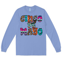 Colony Blue cinco de mayo Long Sleeve Tee - RacoonDesign