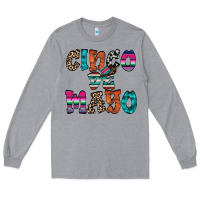 Heather Grey cinco de mayo Long Sleeve Tee - RacoonDesign