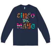 Navy cinco de mayo Long Sleeve Tee - RacoonDesign