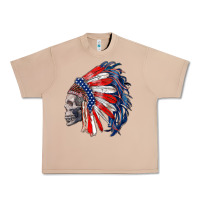 Burro american indian headdress with skull Urban Heavy Tee - RanaPortraitStore