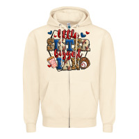 Sandshell little sister biggest fan baseball Zipper Hoodie - Jasminsmagicworld