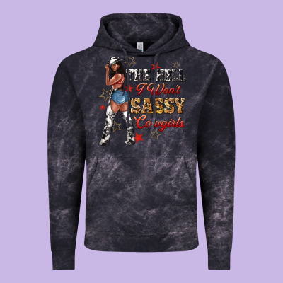 Vintage Hoodie the heel i wont sassy cowgirls