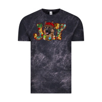Cloud Black german shepherd christmas joy Vintage Tee - RanaPortraitStore