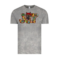 Cloud Rock german shepherd christmas joy Vintage Tee - RanaPortraitStore
