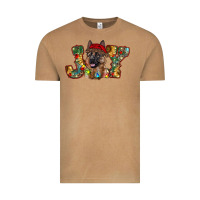 Vintage Camel german shepherd christmas joy Vintage Tee - RanaPortraitStore