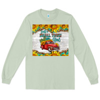 Matcha just a small town girl with car Long Sleeve Tee - HRA Design Shop