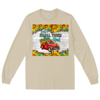 Mushroom just a small town girl with car Long Sleeve Tee - HRA Design Shop
