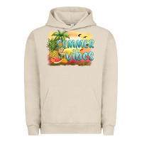 Pigment French Oak summer vibes sunset and fruits Urban Hoodie - BarkalooDesign