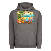 Pigment Tornado summer vibes sunset and fruits Urban Hoodie - BarkalooDesign
