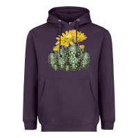 Plum texas rainbow cactus Heavyweight Hoodie - LillyAllenDesigns
