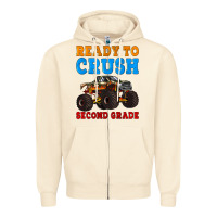 Sandshell ready to crush second grade Zipper Hoodie - Artiststas