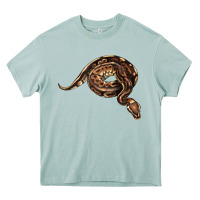 Arona Royal Ball Python Illustrations Heavy Core Tee - LillyAllenDesigns