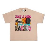 Burro just a girl who loves racing Urban Heavy Tee - Zillion Design Studio