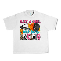 Lunar Rock just a girl who loves racing Urban Heavy Tee - Zillion Design Studio