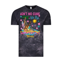 Cloud Black aint no cure for the summer time blues Vintage Tee - texasbilliewilder