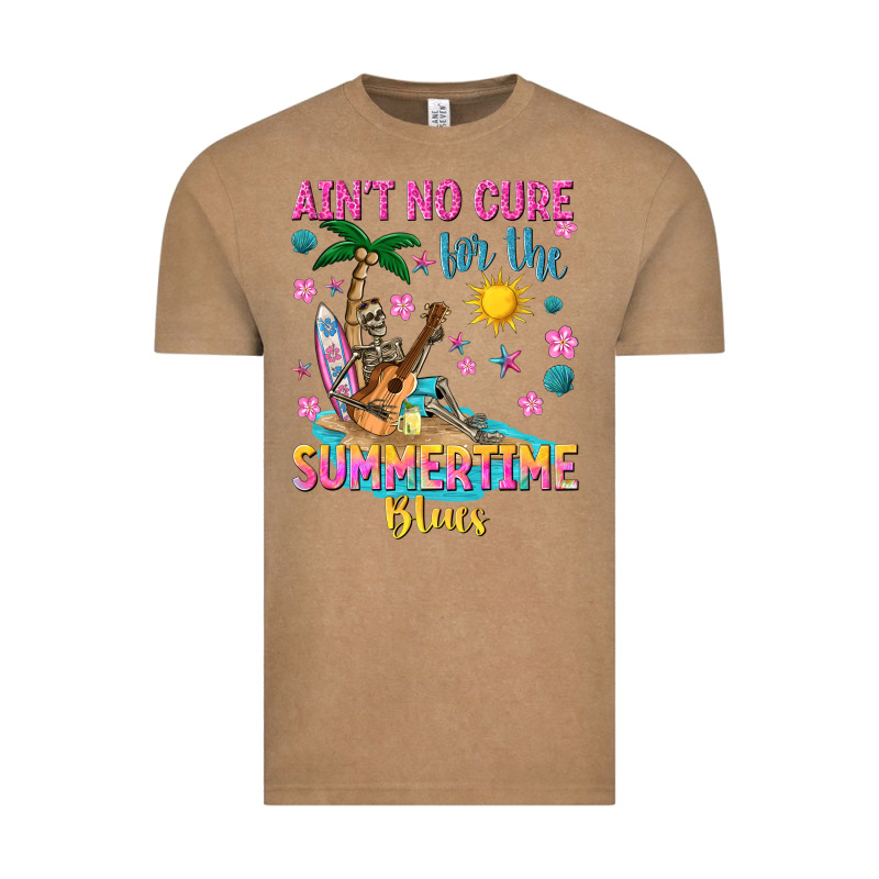 Aint No Cure For The Summer Time Blues Vintage Tee by texasbilliewilder | Teevron