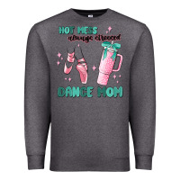 Charcoal Heather mess always stressed dance mom Premium Sweatshirt - MaliasSmallBusiness