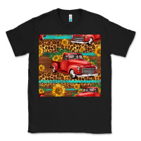 Black western farm truck seamless pattern Classic Tee - HRA Design Shop