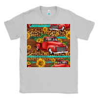 Moon Dust western farm truck seamless pattern Classic Tee - HRA Design Shop