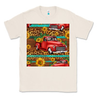 Natural western farm truck seamless pattern Classic Tee - HRA Design Shop