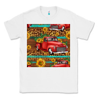 White western farm truck seamless pattern Classic Tee - HRA Design Shop