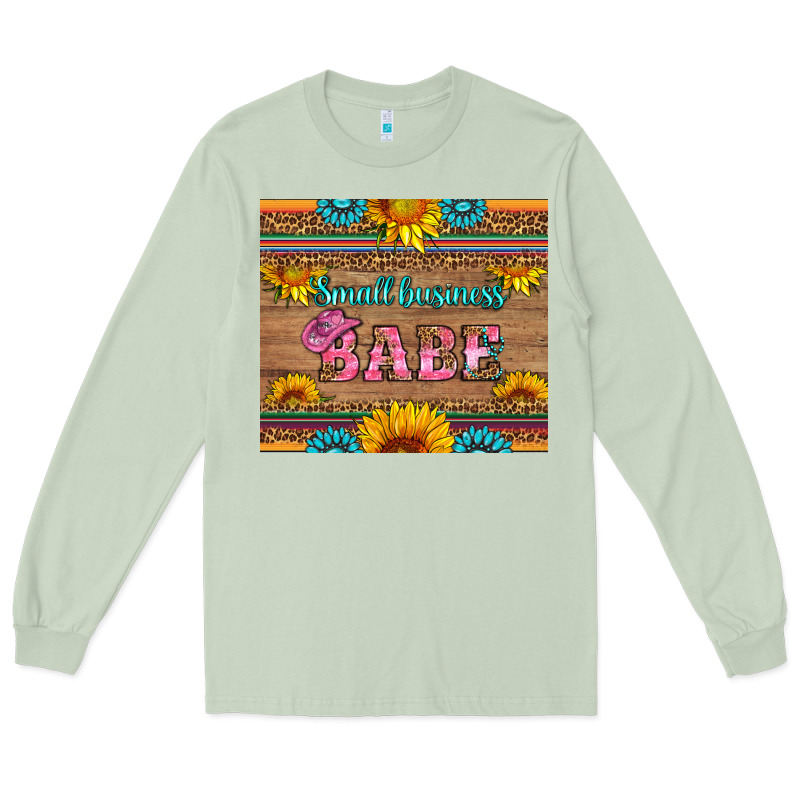 Small Business Babe Long Sleeve Tee by HRA Design Shop | Teevron