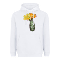 White texas rainbow cactus Heavyweight Hoodie - LillyAllenDesigns