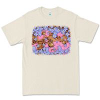 Bone easter butterfly leopard background Premium Tee - Artiststas