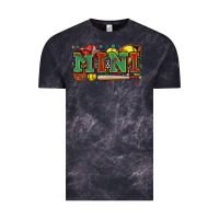 Cloud Black mini softball Vintage Tee - Zillion Design Studio