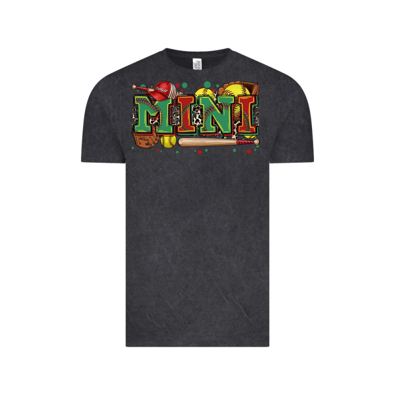 Mini Softball Vintage Tee by Zillion Design Studio | Teevron