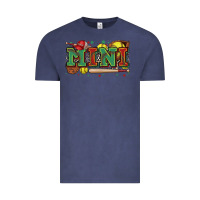Vintage Denim mini softball Vintage Tee - Zillion Design Studio