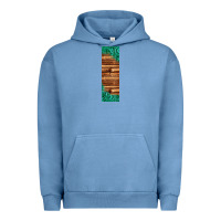 Pigment Pebble Blue western tooled leather sunflower turquoise gemstone pen wrap 1 Urban Hoodie - Jasminsmagicworld